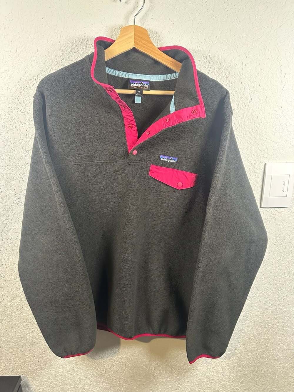 Patagonia Synchilla Snap-T Fleece Pullover Size XL